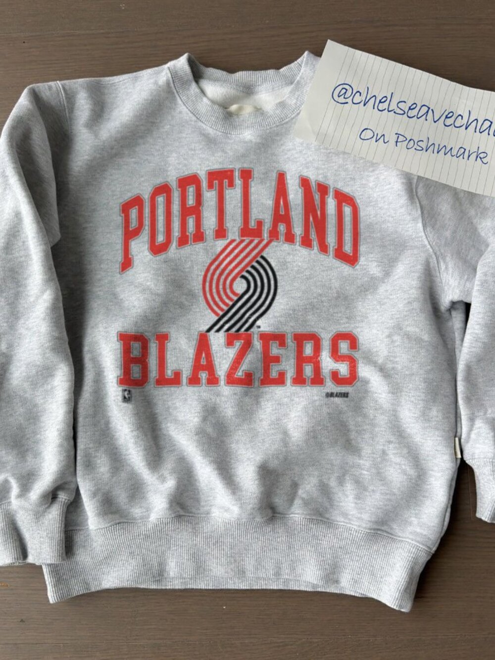 Vintage Portland Trail Blazers Sweatshirt Retro NBA Blazers Basketball Shirt Tee